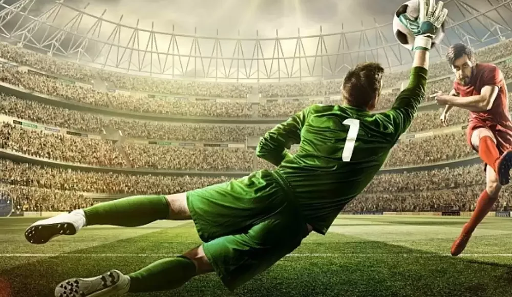 Visual pertandingan untuk penjelajahan liga olahraga